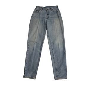 Vintage 90s Lee Jeans High Waist 100% Cotton Tapered Leg size 26